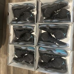 JORDAN 11 RETRO (GS) BLACK/GAMMA B Grade