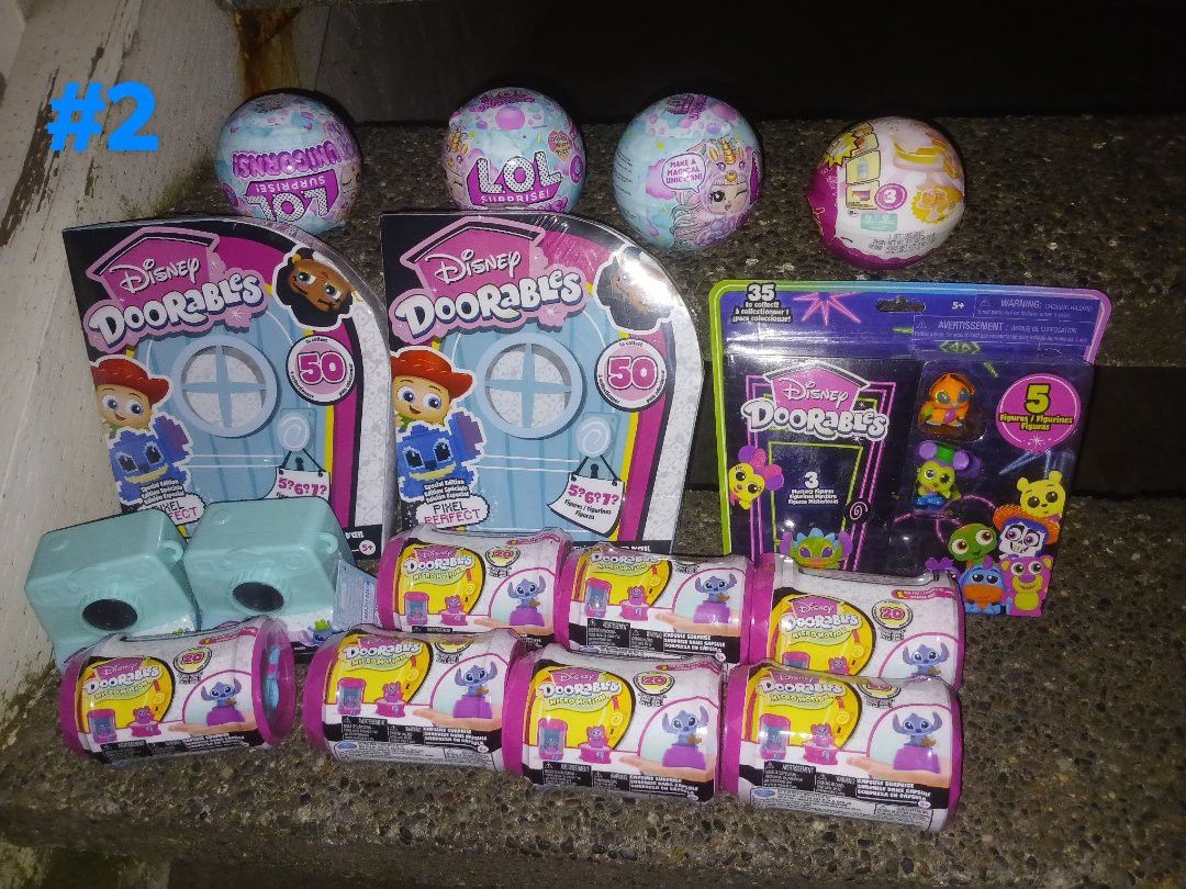 Disney Doorables LOL Dolls Mini