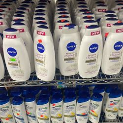 Nivea Sensitive & Radiant Body Wash 20oz 