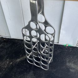 Retro Vintage Wine Rack (Aluminum) 