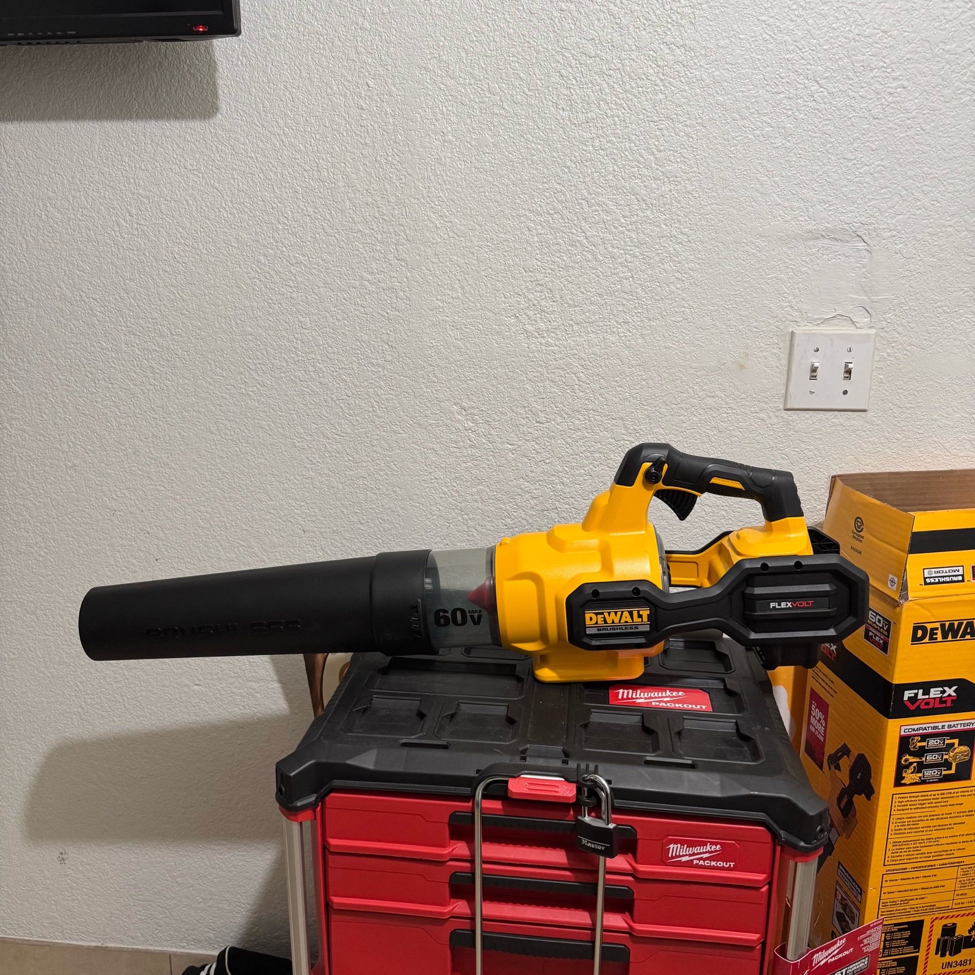 De walt blower sopladora