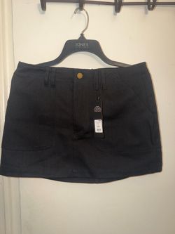 Fashion Nova Black Mini Skort – New With Tags