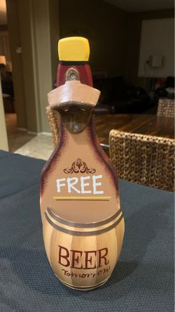 Beer sign man cave Decor