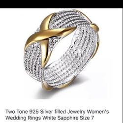 Rings,sterling silver :6-10,$20 each