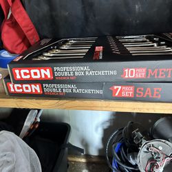 Icon Double box Ratchet Wrenches