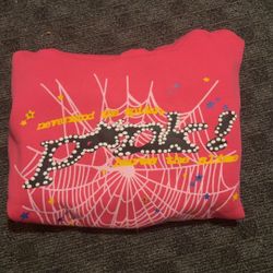 Pink OG Sp5der Hoodie