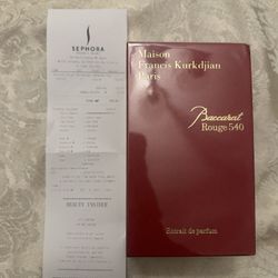 Baccarat Rouge 540 (Authentic) – Brand New / Full Bottle