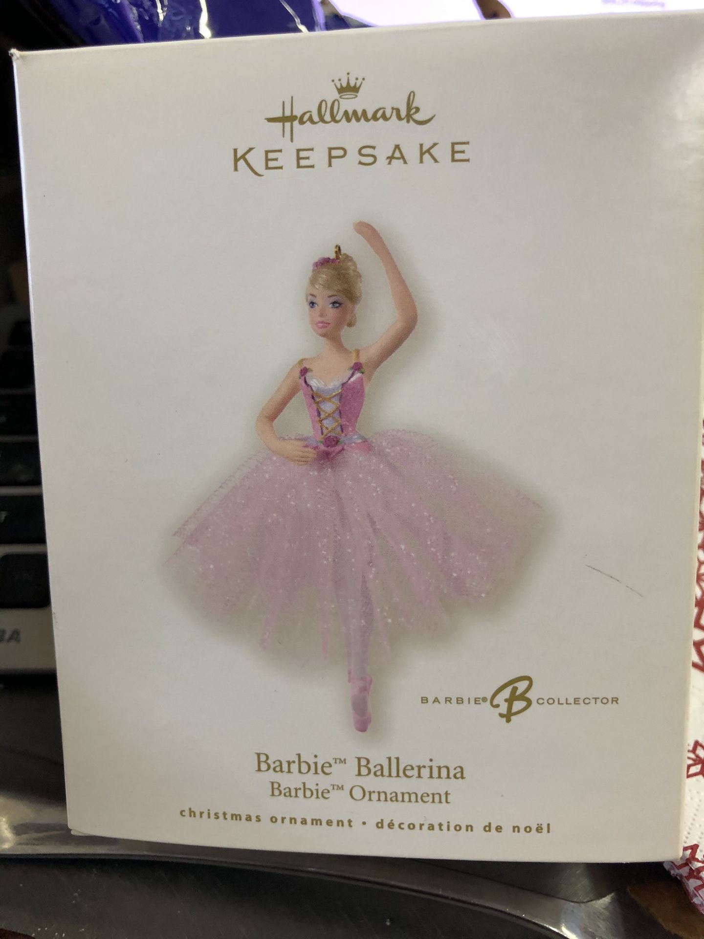 2007 hallmark keepsake Barbie ballerina ornament