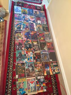 A lot comic books