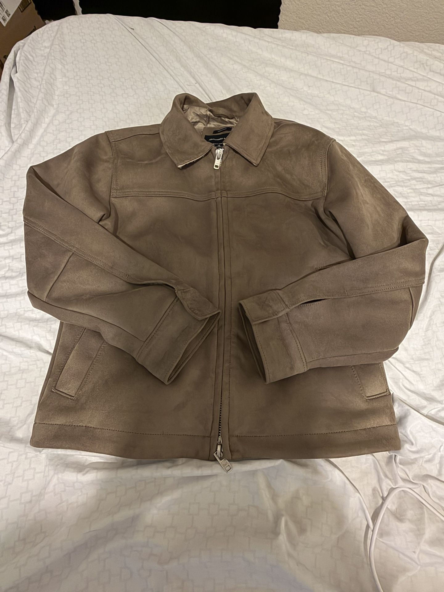 Vegan Suede Jacket