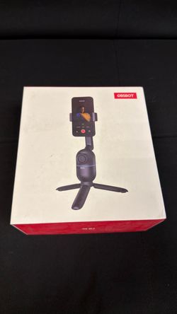 OBSBOT Me AI-Powered Phone Mount, Auto-Tracking Phone Mount with Wide-Angle Sensing Camera, Content Creation Kit for Vlogging, Streaming and Video Cal