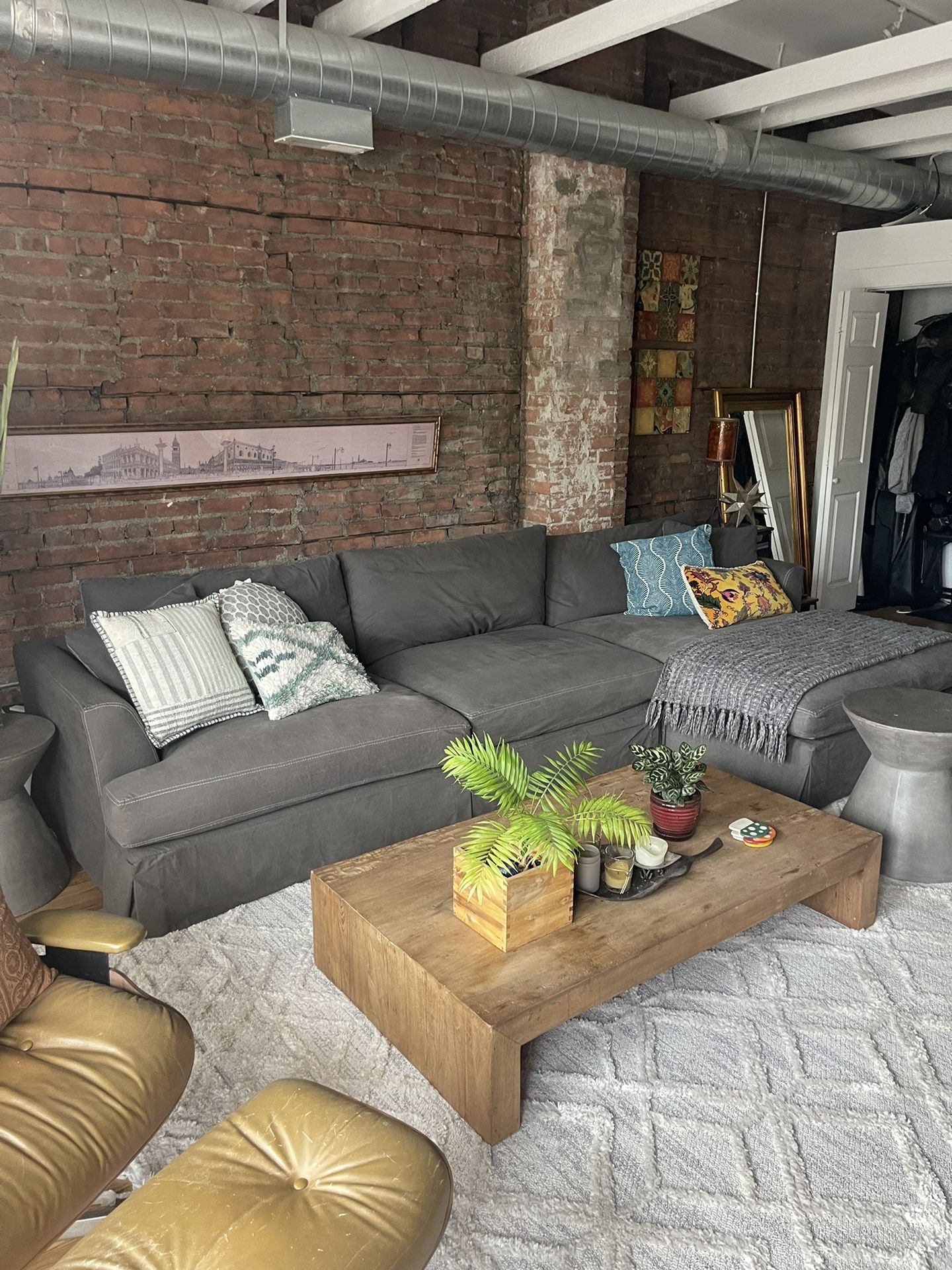 Arhaus Emory Two Piece Sectional