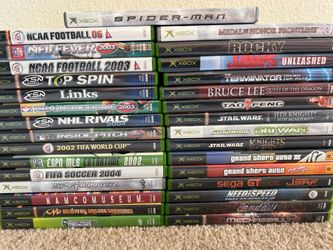 Original Xbox Video Games