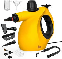 Handheld Steam Cleaner 1050W Handheld Steamer, Upholstery Steam Cleaner with 12 Pcs Accessories for Cleaning