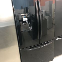 Black French Door Refrigerator 