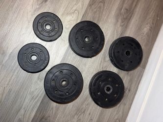 Standard Weight Plates Set of 6