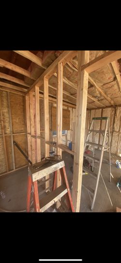 Framing, Flooring , Drywall