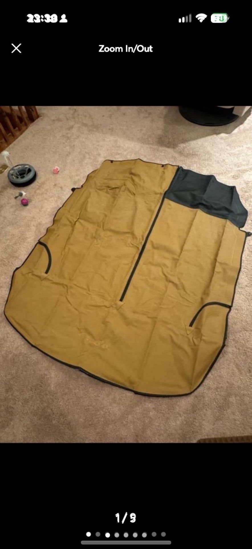 Brand new 1990-97 Mazda Miata RARE Full Cover Cockpit Tonneau Tan Color