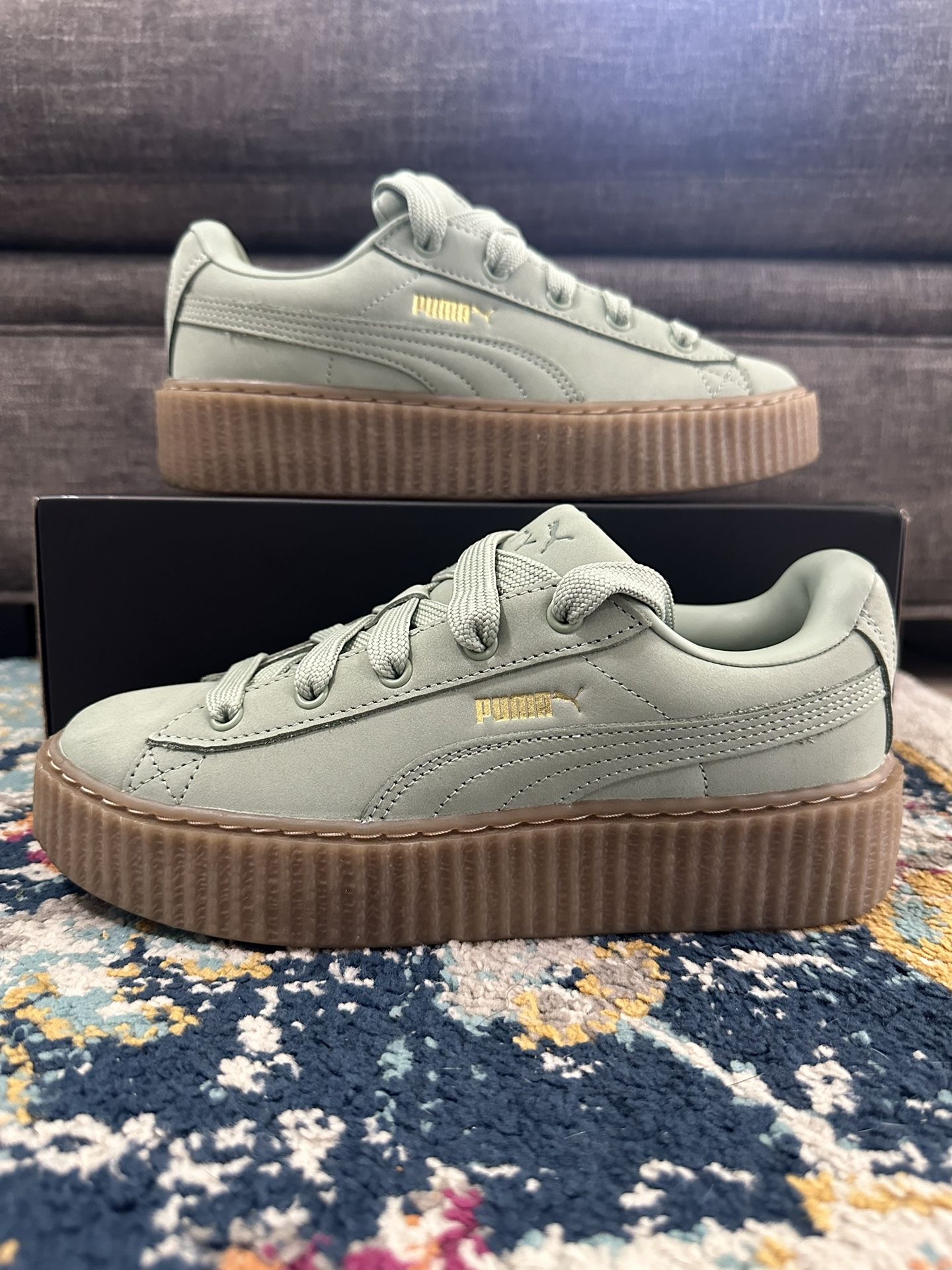 Fenty x Puma Women’s Creeper Phatty “Earth Tone Pack - Green Fog”