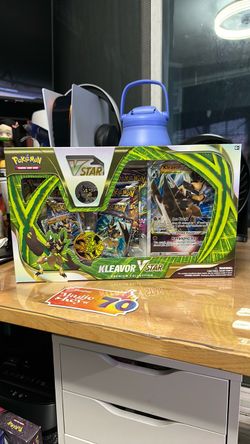 Pokémon Kleavor VSTAR Premium Collection Sealed 6 Packs Astral Radiance Brilliant Stars Fusion Strike