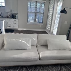 Cream colored Sofa