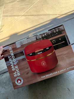 Brand new red rice cooker