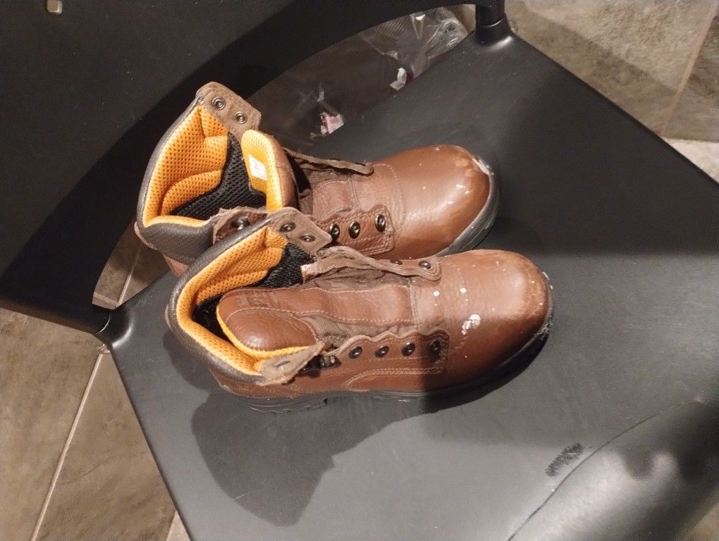 Timberland pro steel toe woman's 7.5 boots