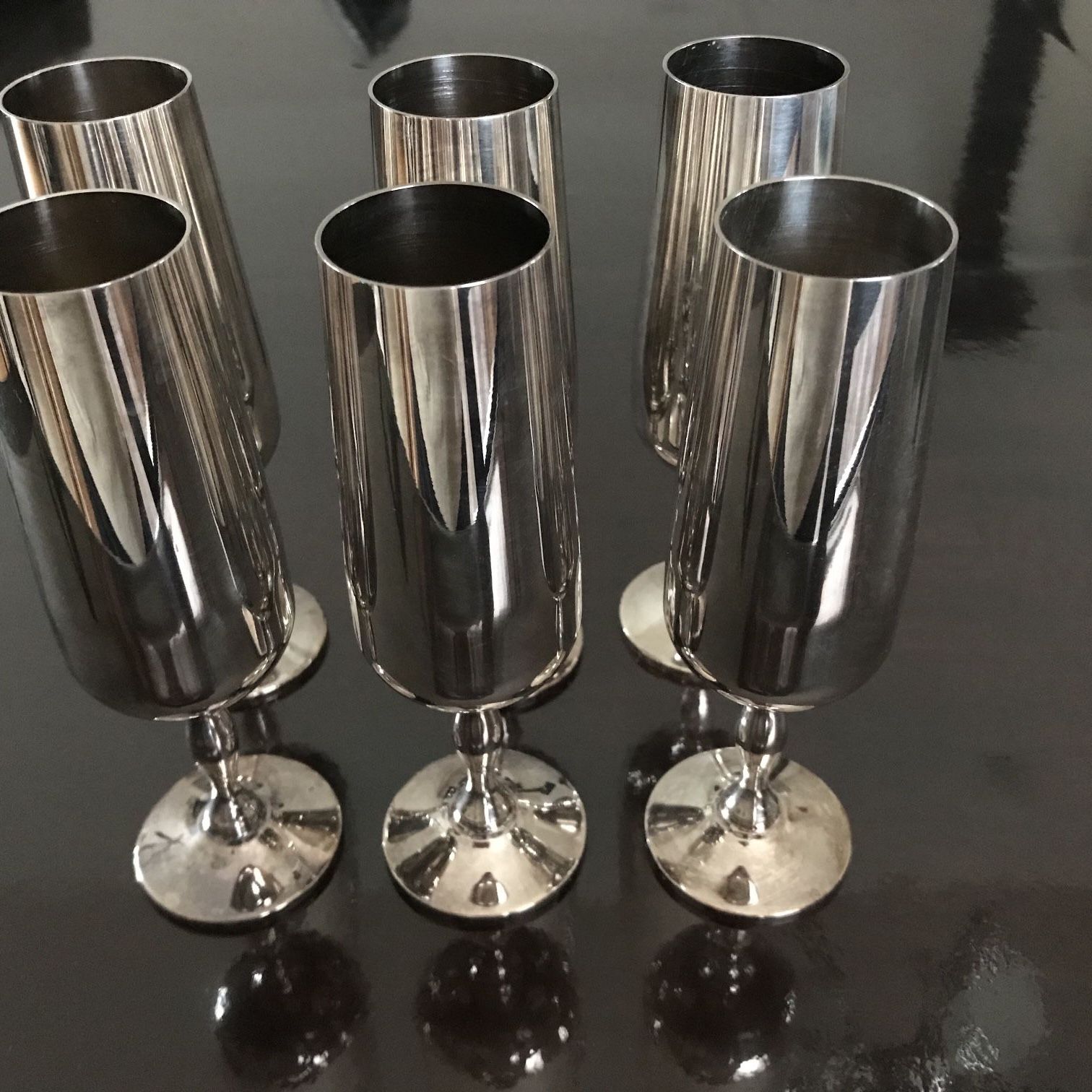 Silver Plated Goblets