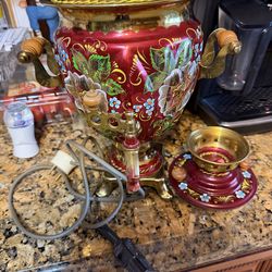 Russian Samovar Vintage Antique