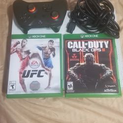 Xbox one complete with 2 games and 1 controller