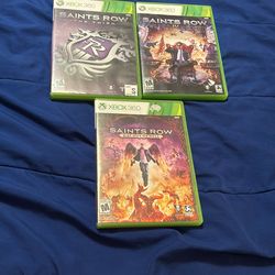 Saints Row Series Xbox 360 Games