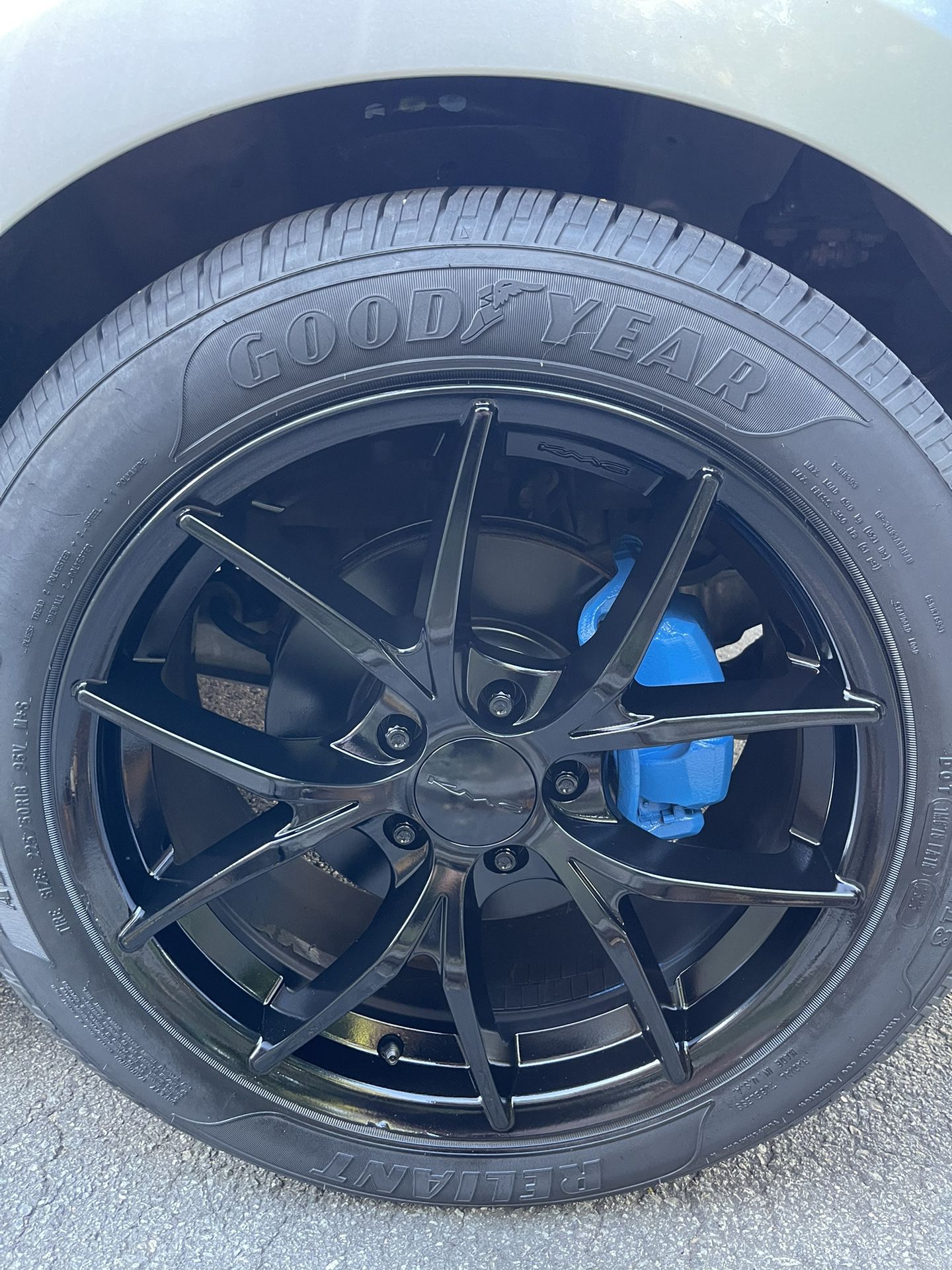 Rim painting and calipers painting 
