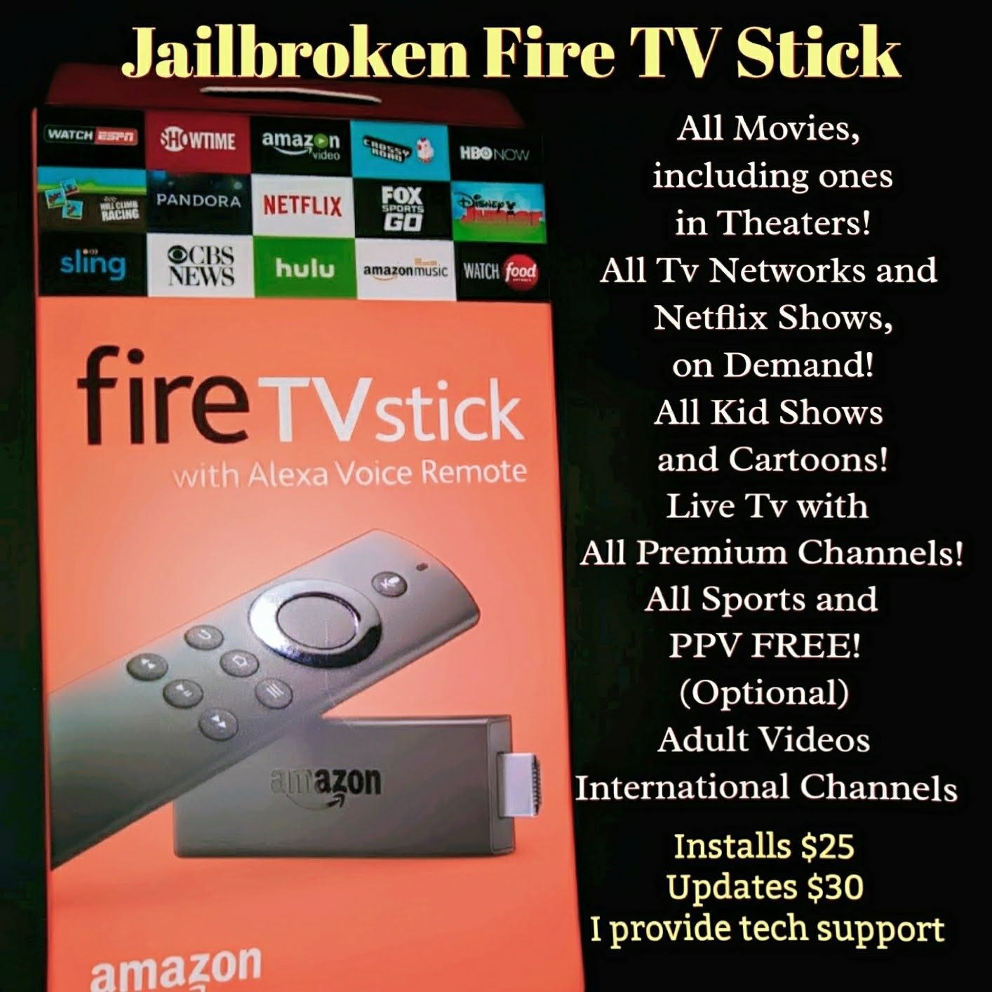 Jailbroken Fire Tv Stick