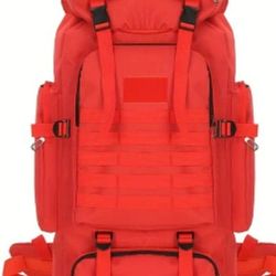 Extra Large Roomy Tactical Backpack Red&Black