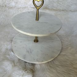 Marble Dessert Stand