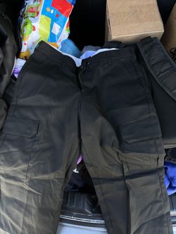 Black Combat Pants Size 32x32 