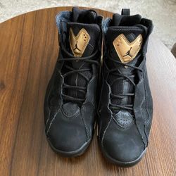 Air Jordan True Flight ‘Black Metallic Gold’ 342964-070 (Men’s Size10)