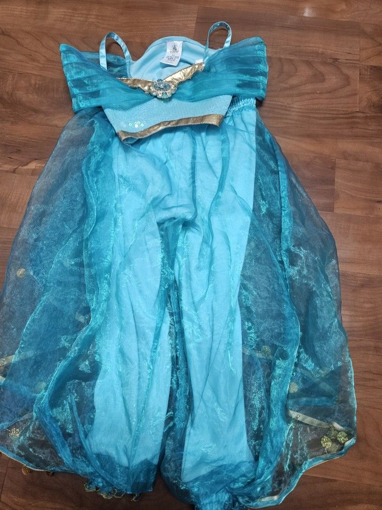 Disney Store Princess Dress Size 5/6 NEW