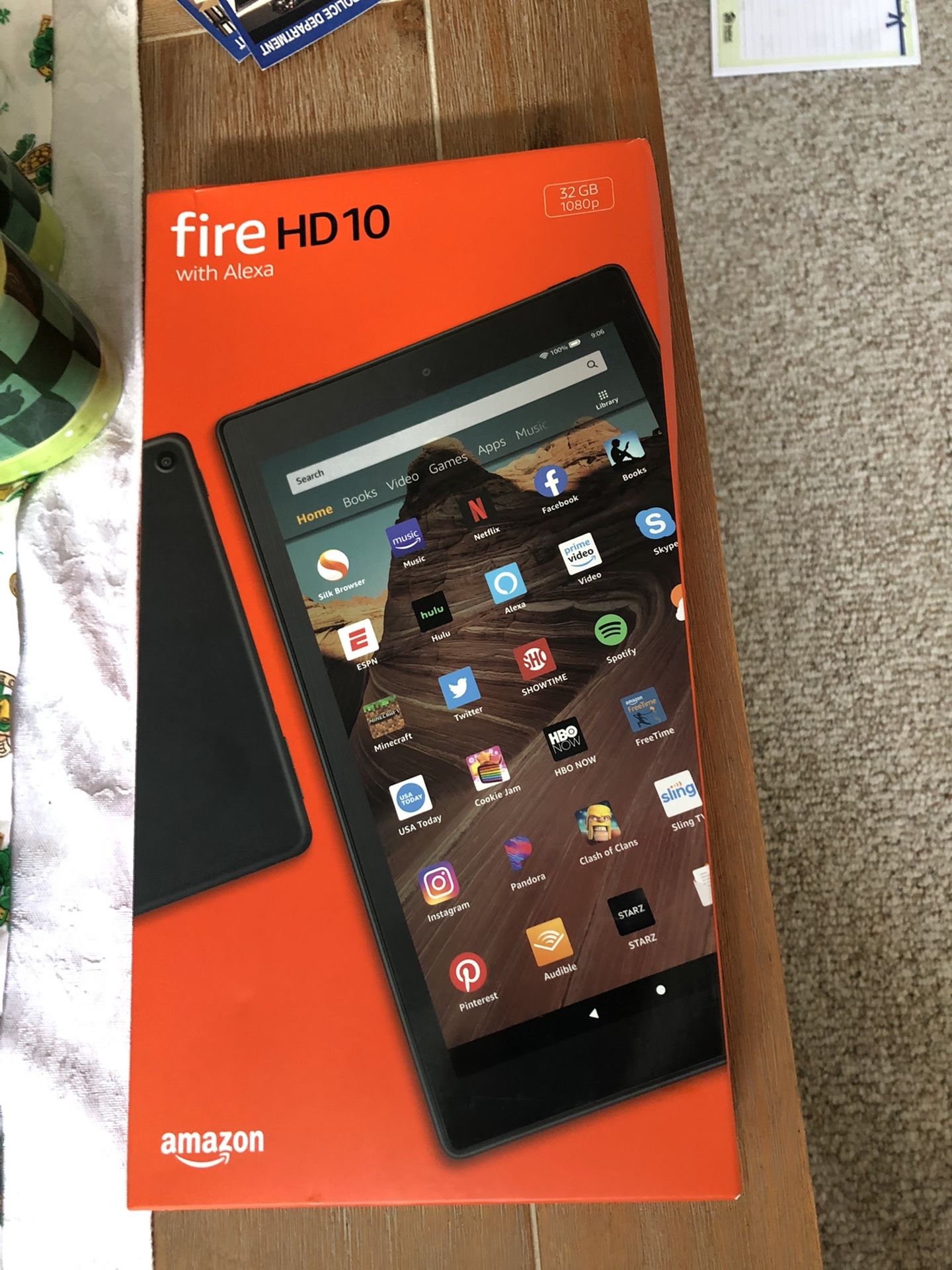 Amazon Fire HD 10 with Alexia