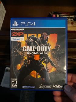 Cod black ops 4 PS4 perfect condition