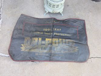 Vintage Dri-powr fender skirt