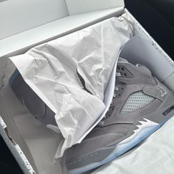 Jordan 5 Wolf Grey Size 9