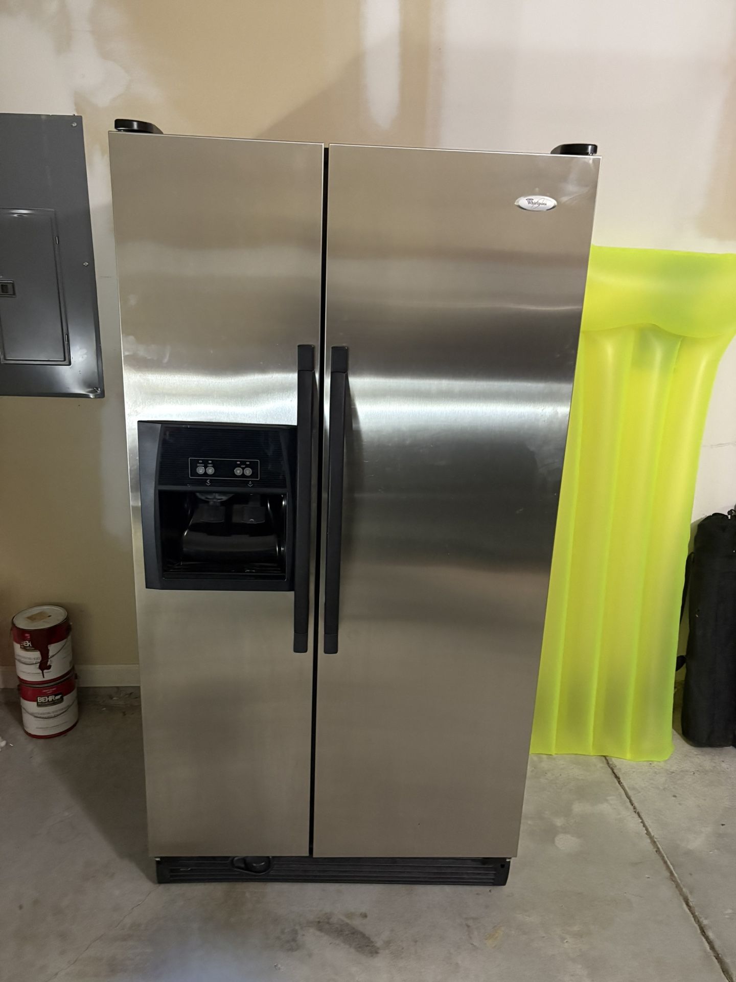 Whirlpool Silver And Black