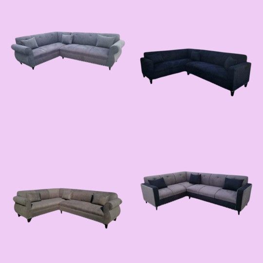 Brand NEW SECTIONAL COUCHES Safa CHAISE Lounge Loveseat