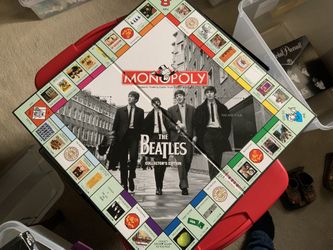 Beatles Monopoly And Trivial Pursuit Board Games