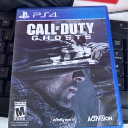 ps4 call of duty ghosts 