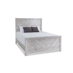 Grey Queen Bed