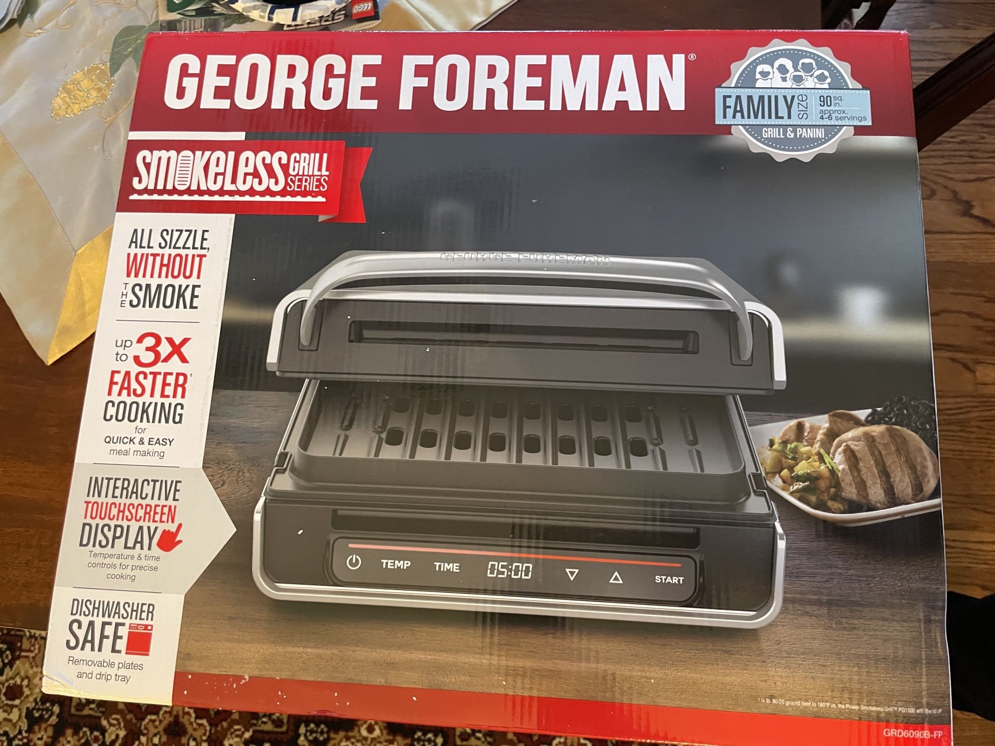George Foreman Smokeless Grill