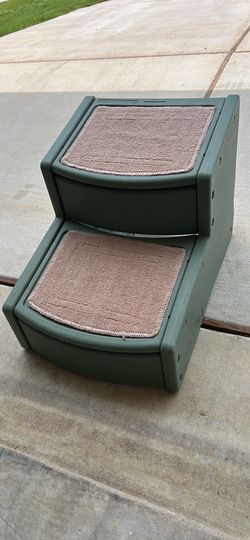 Pet Stairs 2 Step Portable Washable Carpet