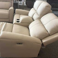 OM• $38 Initial • Brand New//Dahlmoore Sofa And Loveseat// Living Room Power Reclining Sectional 
